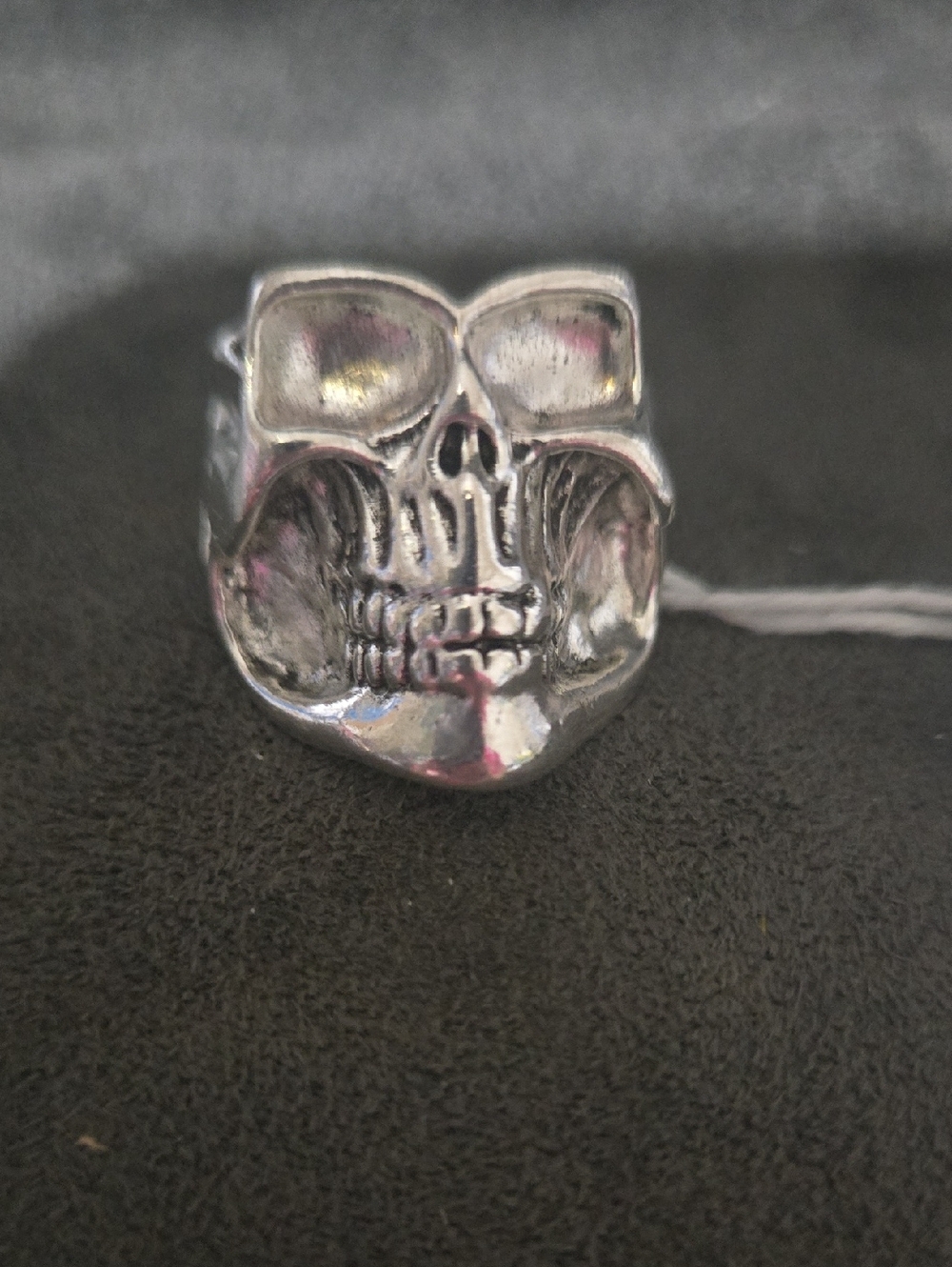 Men's Skull Statement Ring - Bold Gothic Design